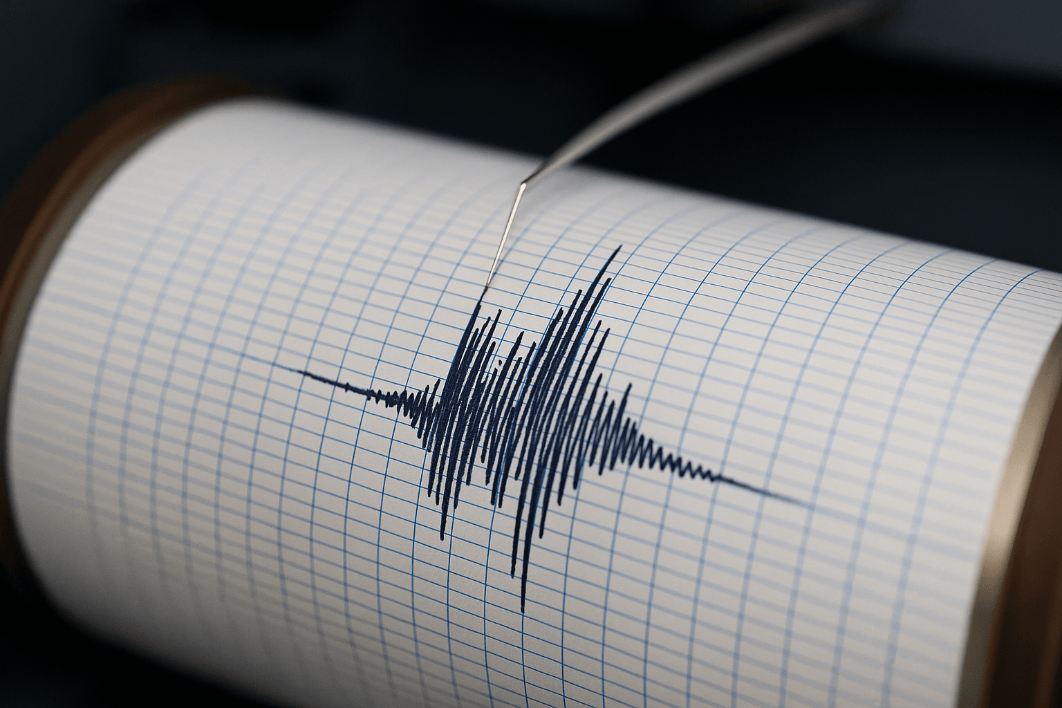 ilustrasi seismometer