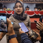 Ketua DPRD Kabupaten Mojokerto sekaligus ketua DPC PKB, Hj. Ayni Zuroh, SE, MM.