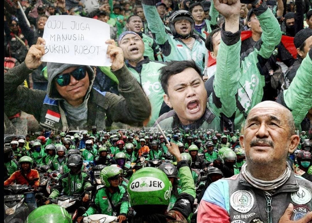 Aksi demo ojek online