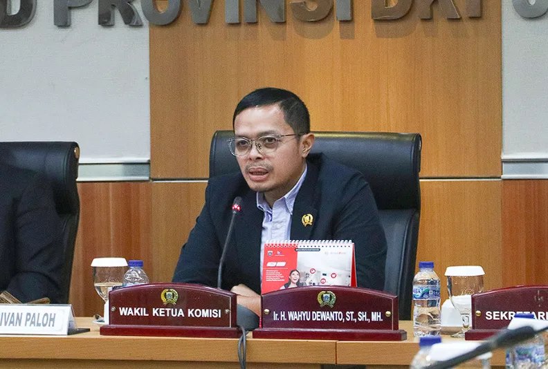 Wakil Ketua Komisi B DPRD DKI Jakarta, Wahyu Dewanto.